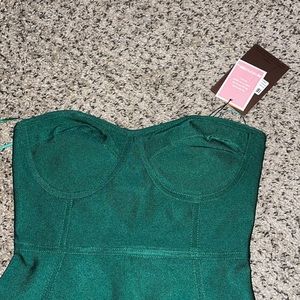 Pretty Little Thing Green Dress